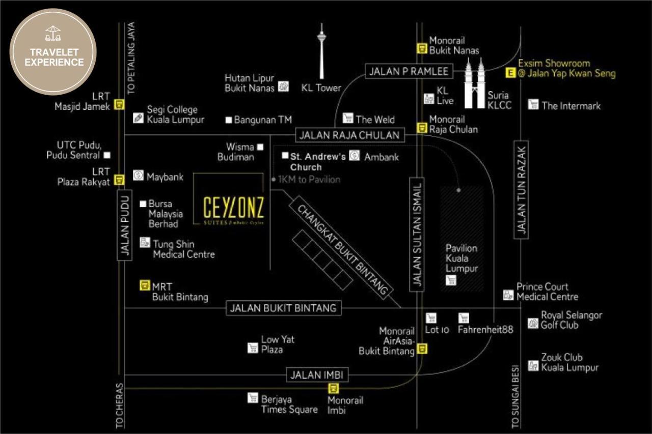 Ceylonz Suite Klcc, Travelet كوالالمبور المظهر الخارجي الصورة