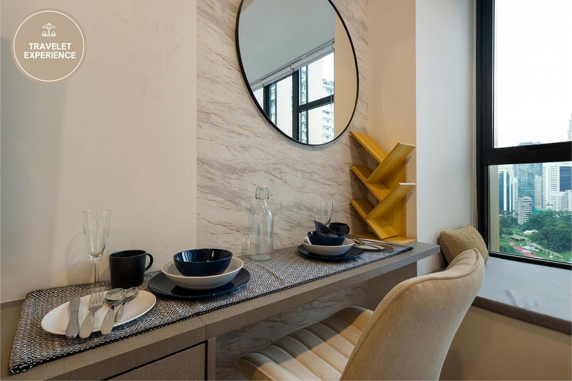 Ceylonz Suite Klcc, Travelet كوالالمبور الغرفة الصورة
